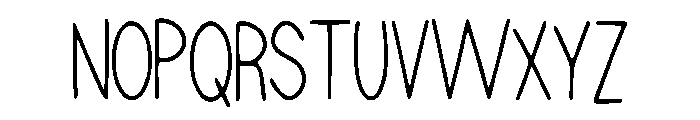 Salak Font UPPERCASE