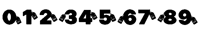 Sale Sign Font OTHER CHARS