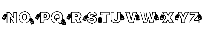 Sale Sign Font LOWERCASE