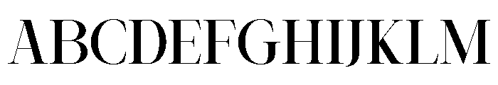 Salega-Regular Font UPPERCASE
