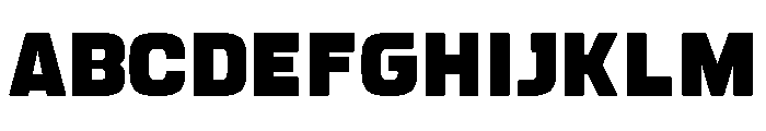 Salfond Regular Font UPPERCASE