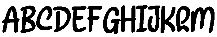 Salima Font UPPERCASE