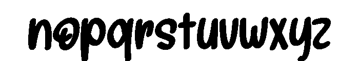 Salima Font LOWERCASE