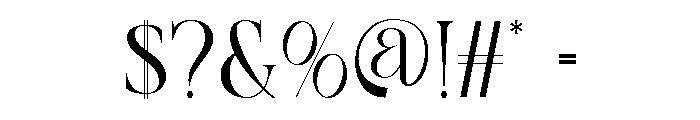 Salline Font OTHER CHARS