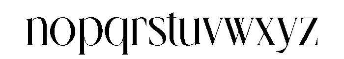 Salline Font LOWERCASE