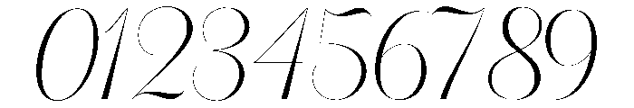Sallintine Calligraphy Regular Font OTHER CHARS