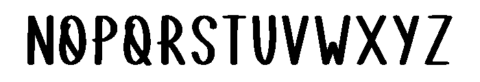 Salmon Queen Regular Font UPPERCASE