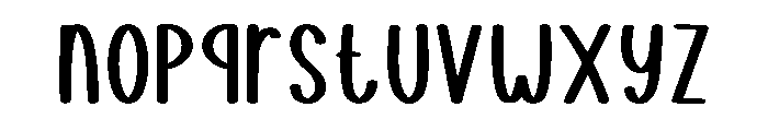 Salmon Queen Regular Font LOWERCASE