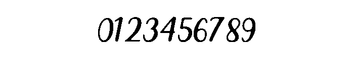 Saloon_Gothic Font OTHER CHARS