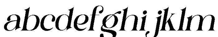 Saltive Italic FONT