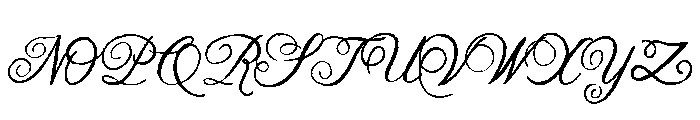Saltwater Verse Regular Font UPPERCASE
