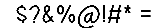 Salty Bloom Font OTHER CHARS