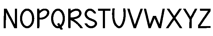 Salty Bloom Font LOWERCASE