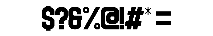 Salty Club Regular Font OTHER CHARS