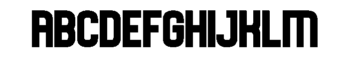Salty Club Regular Font UPPERCASE