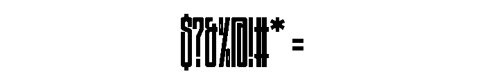Salty Sans Regular Font OTHER CHARS