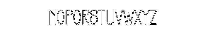 Salty Water Font LOWERCASE