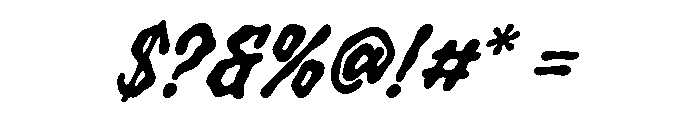 SaltySmileRegular Font OTHER CHARS