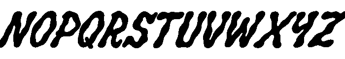 SaltySmileRegular Font UPPERCASE
