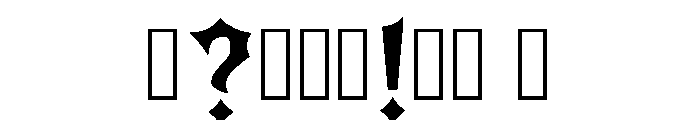 Salween Regular Font OTHER CHARS