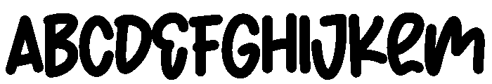 Salya Font UPPERCASE