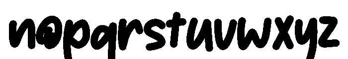 Salya Font LOWERCASE