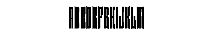Salyven Font UPPERCASE