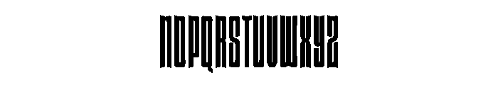 Salyven Font UPPERCASE