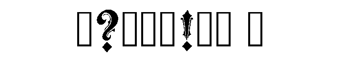Sam Regular Font OTHER CHARS