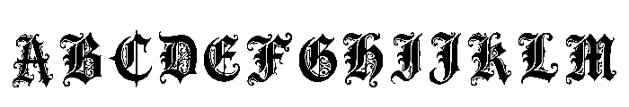 Sam Regular Font UPPERCASE