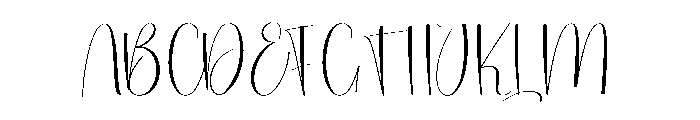 Samantha Handwriting Font UPPERCASE