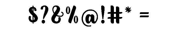 Samantha Handwritten Regular Font OTHER CHARS