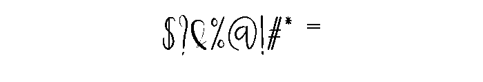Samantha Signture Font OTHER CHARS