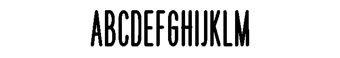 Samanthana Font UPPERCASE