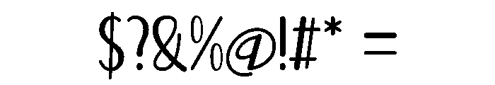 Same Soul Font OTHER CHARS