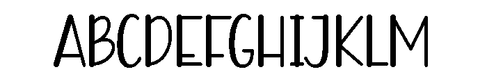 Same Soul Font UPPERCASE