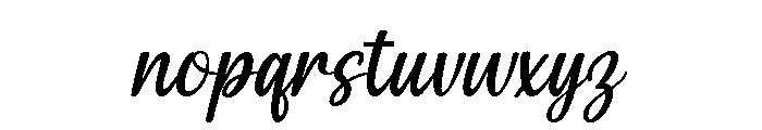 Sameliy Font LOWERCASE