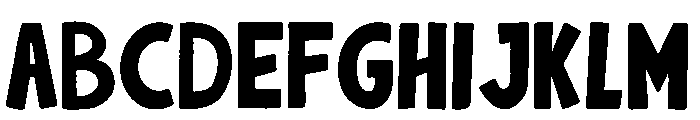 Samill Gufron Font UPPERCASE
