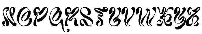 Samire Regular Font UPPERCASE
