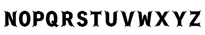 Samoa Regular Font UPPERCASE
