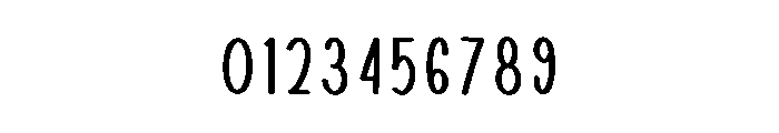 Sample Design Font OTHER CHARS