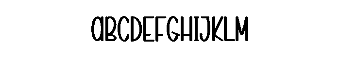Sample Design Font UPPERCASE