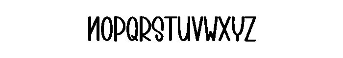 Sample Design Font UPPERCASE