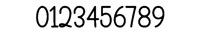 Sample Space Font OTHER CHARS