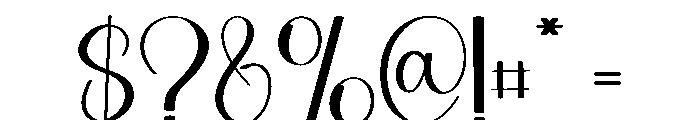 Sample Vacation Font OTHER CHARS