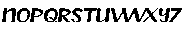 SampleHandmade Font UPPERCASE