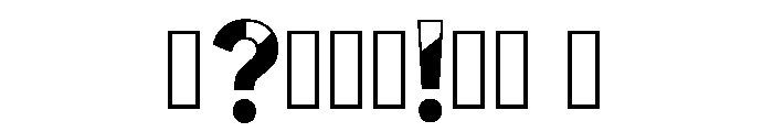 Samson Regular Font OTHER CHARS