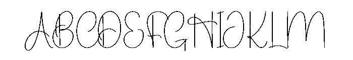 Samuel Holiday Font UPPERCASE