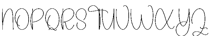 Samuel Holiday Font UPPERCASE