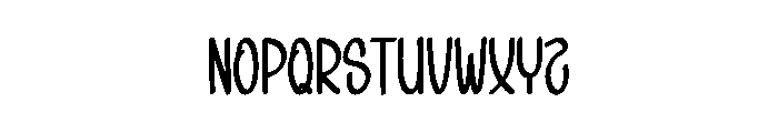 Samurai Friends Font UPPERCASE